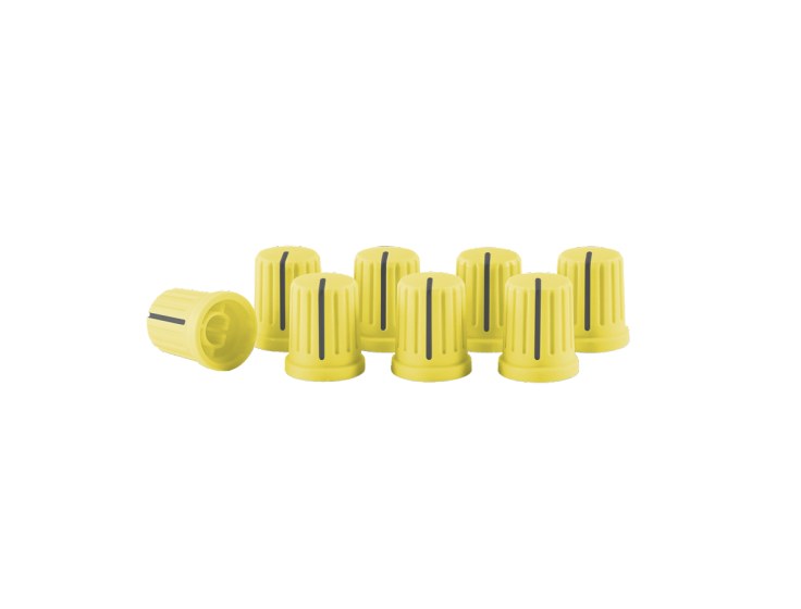 RELOOP Knob Cap Set Yellow 8 szt.