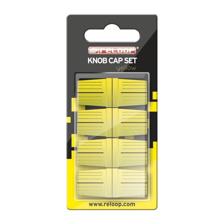 RELOOP Knob Cap Set Yellow 8 szt.