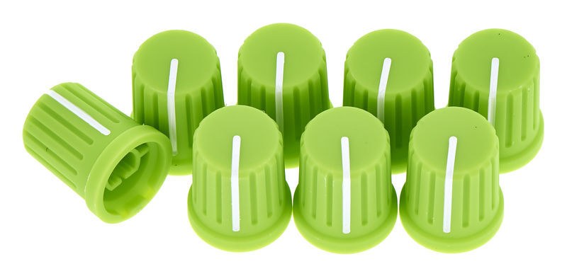 RELOOP Knob Cap Set Green 8 szt.