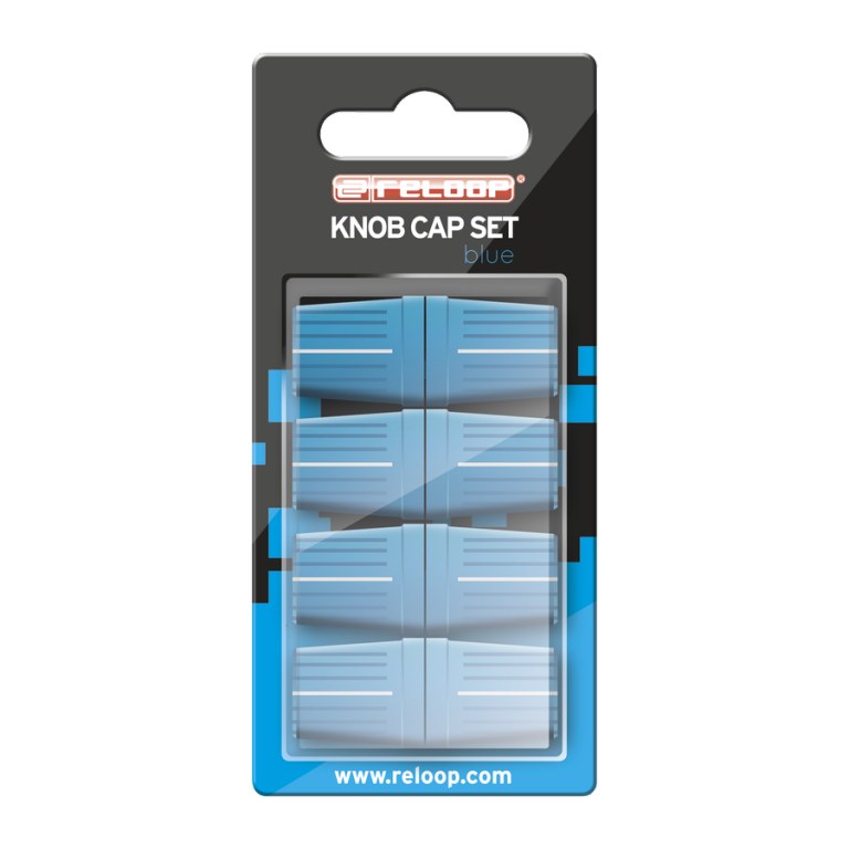 RELOOP Knob Cap Set Blue 8 szt.