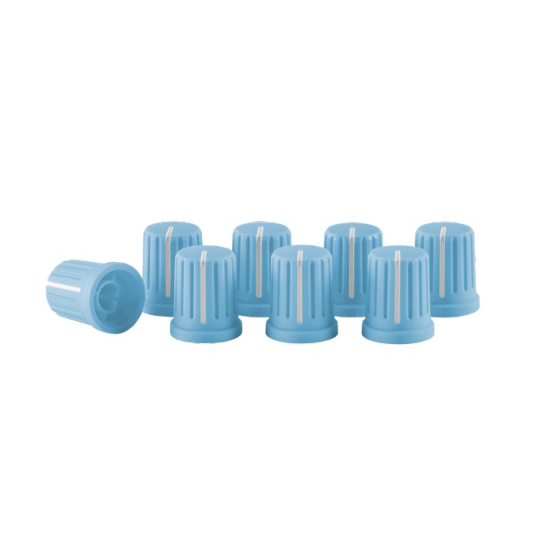 RELOOP Knob Cap Set Blue 8 szt.