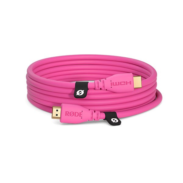 RODE HDMI CABLE 3P - Kabel 3m różowy