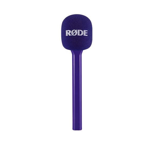 RODE Interview GO - Uchwyt z pop filtrem fioletowy