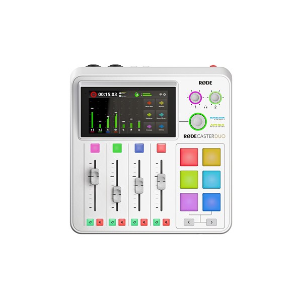 RODECaster Duo White - Studio Produkcji Podcastów biały