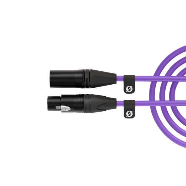 RODE - Kabel XLR 3m Purple fioletowy