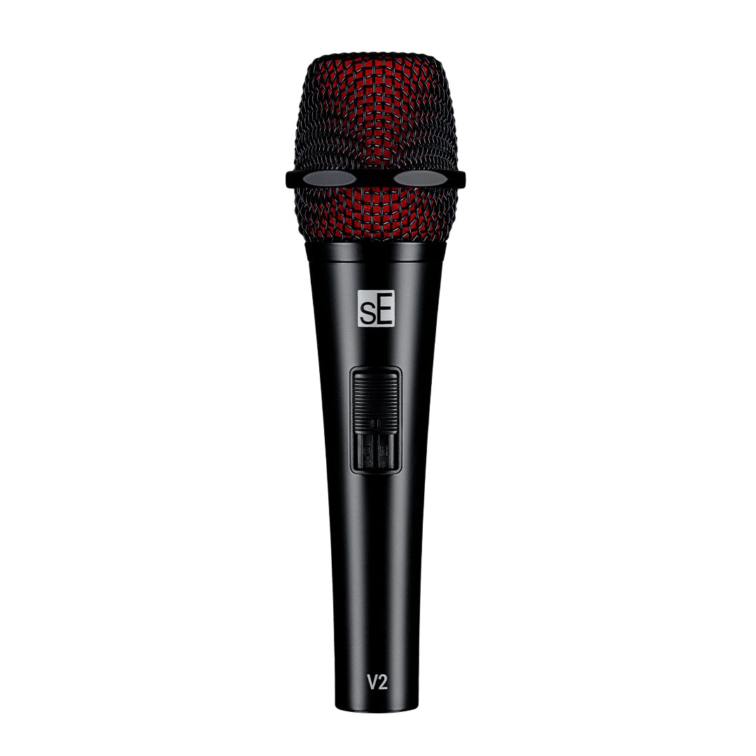 sE V2 Switch QTR - Mikrofon dynamiczny, kabel XLR-TS 5m