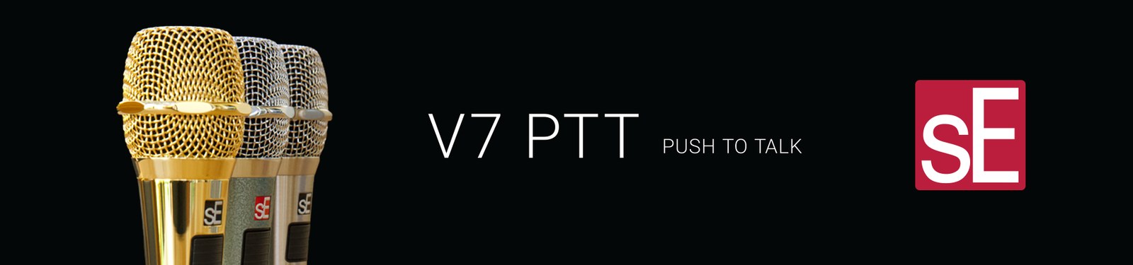 sE V7 PTT - Mikrofon dynamiczny