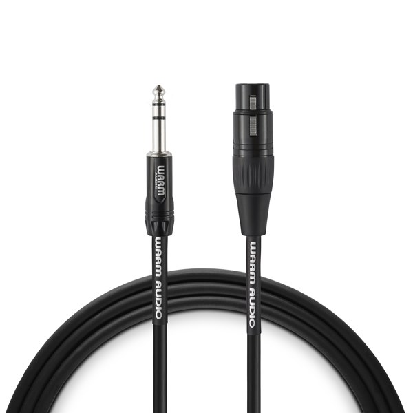Warm Audio - Kabel Interconnect PRO XLRf - TRS 1.8m