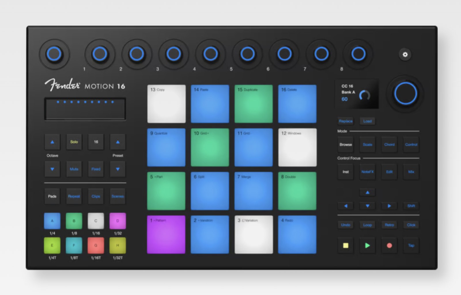 FENDER MOTION 16 - Kontroler MIDI