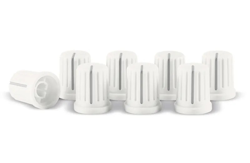 RELOOP Knob Cap Set White 8 szt.