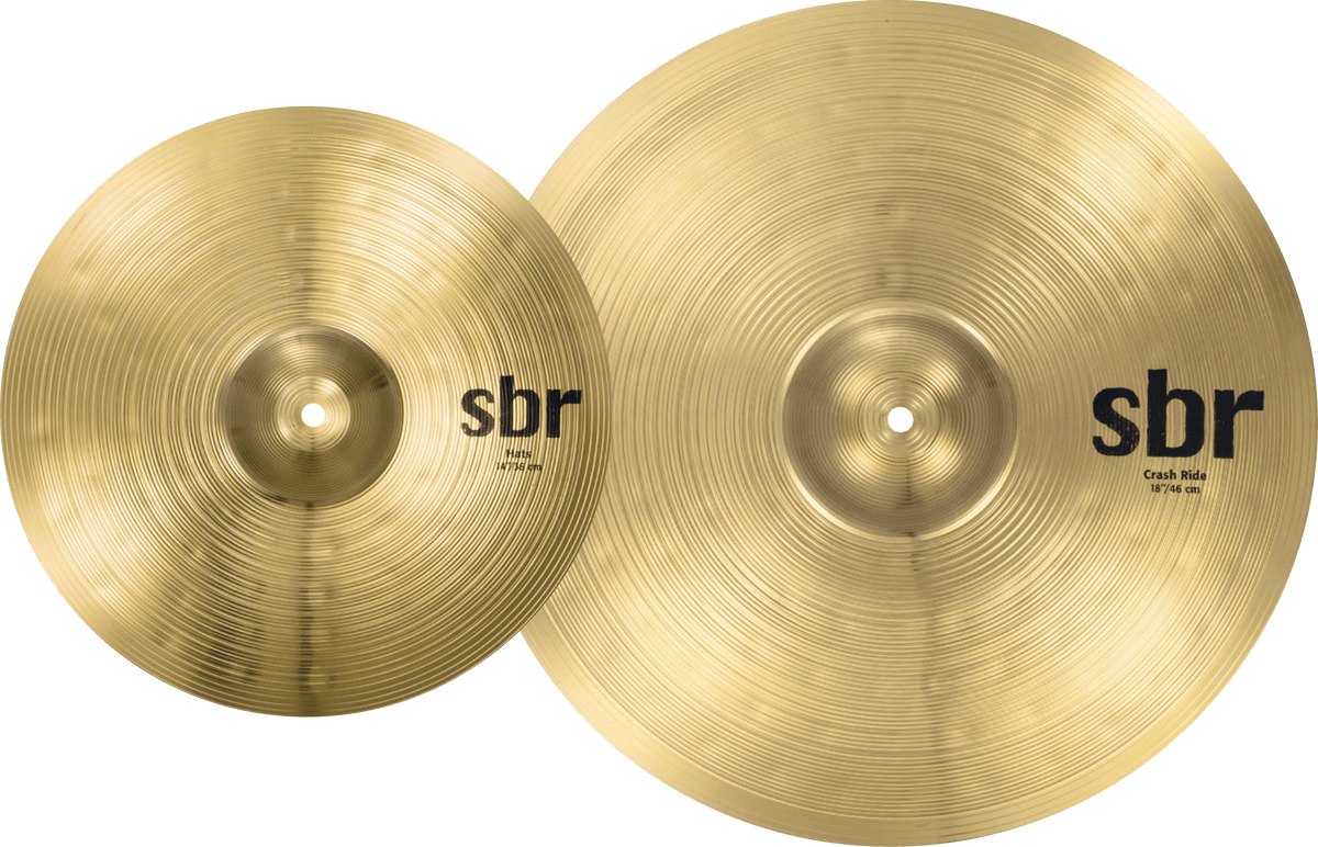 SABIAN SBR 2-PACK ZESTAW TALERZY 14/18"
