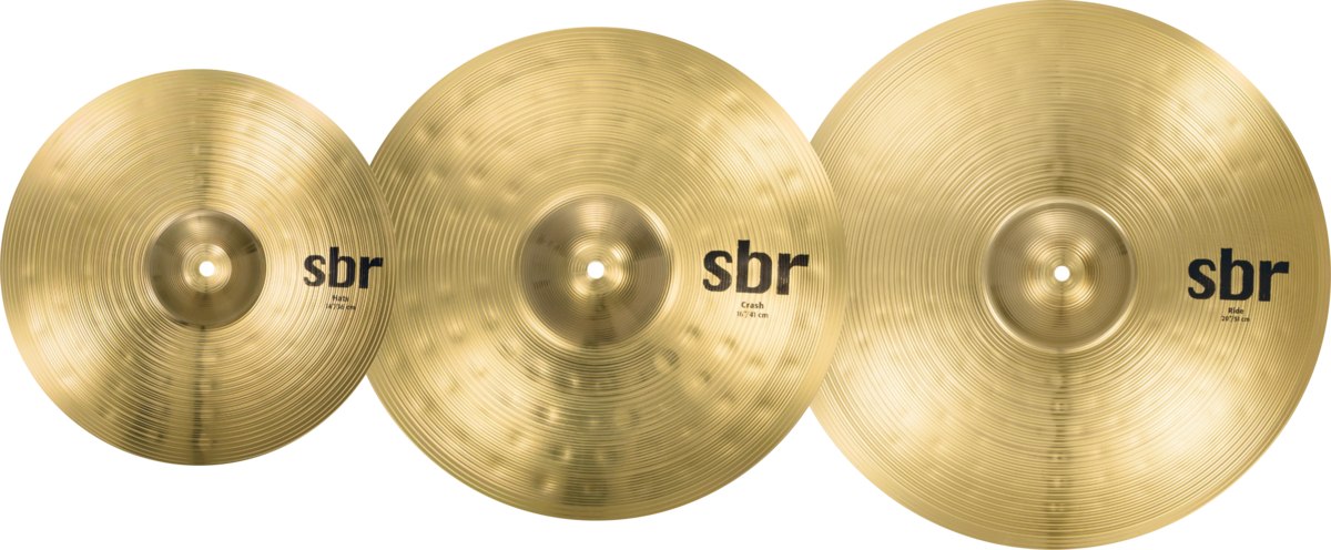 SABIAN SBR 5003 talerze w zestawie