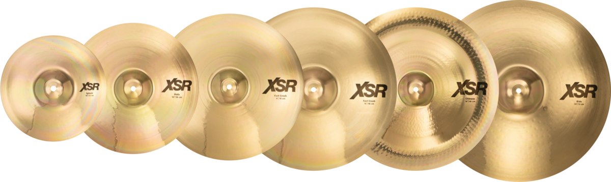 SABIAN XSR 5006 (B) talerze w zestawie