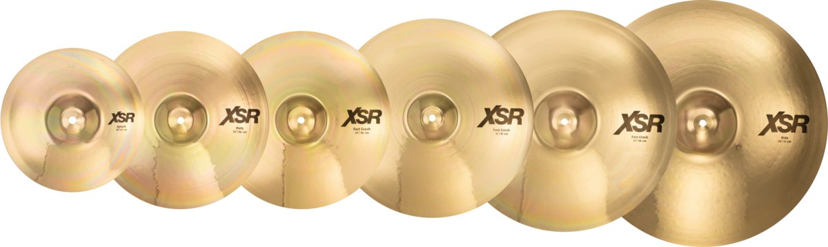 SABIAN XSR 5007 SB (B) talerze w zestawie