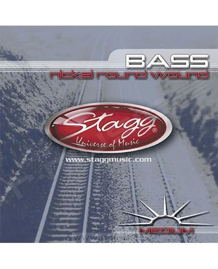 Stagg BA-4500 - struny do 4-strunowego basu, 045-065-080-100