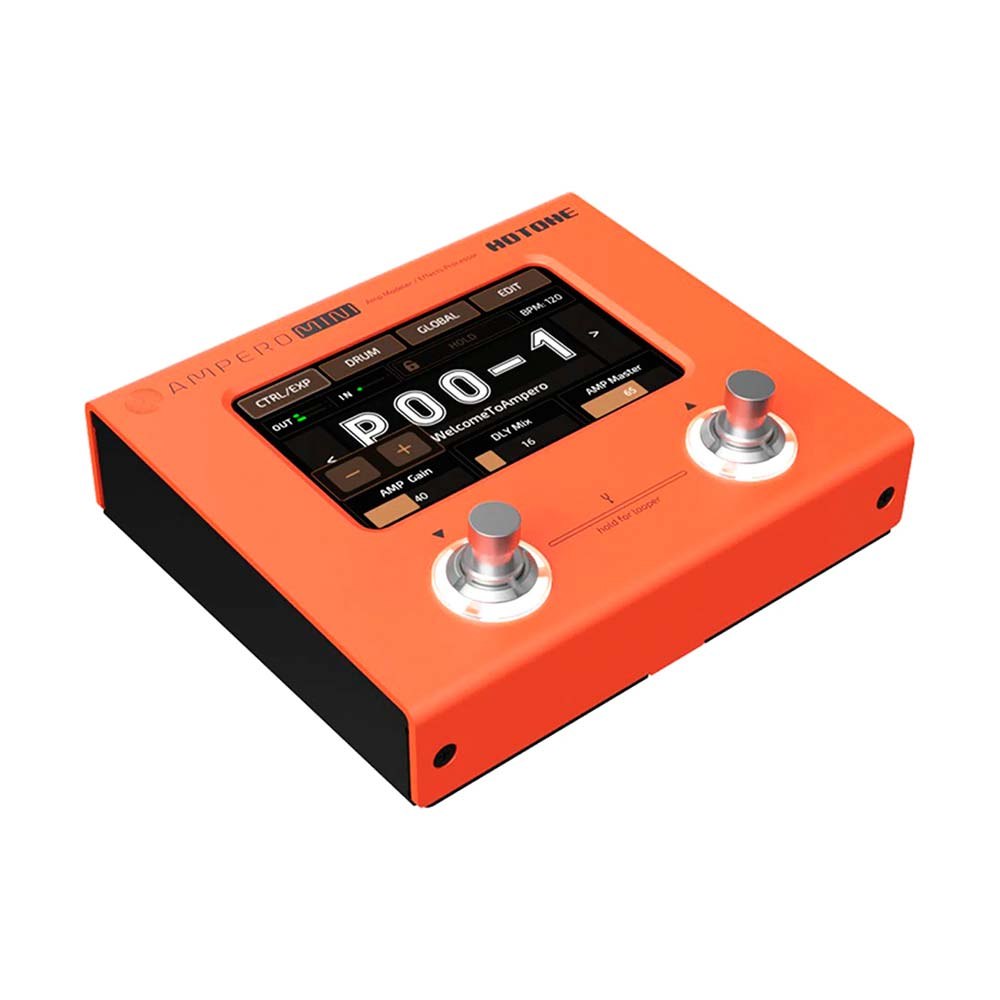 Hotone Ampero Mini MP-50OR Orange - multiefekt gitarowy i interfejs USB