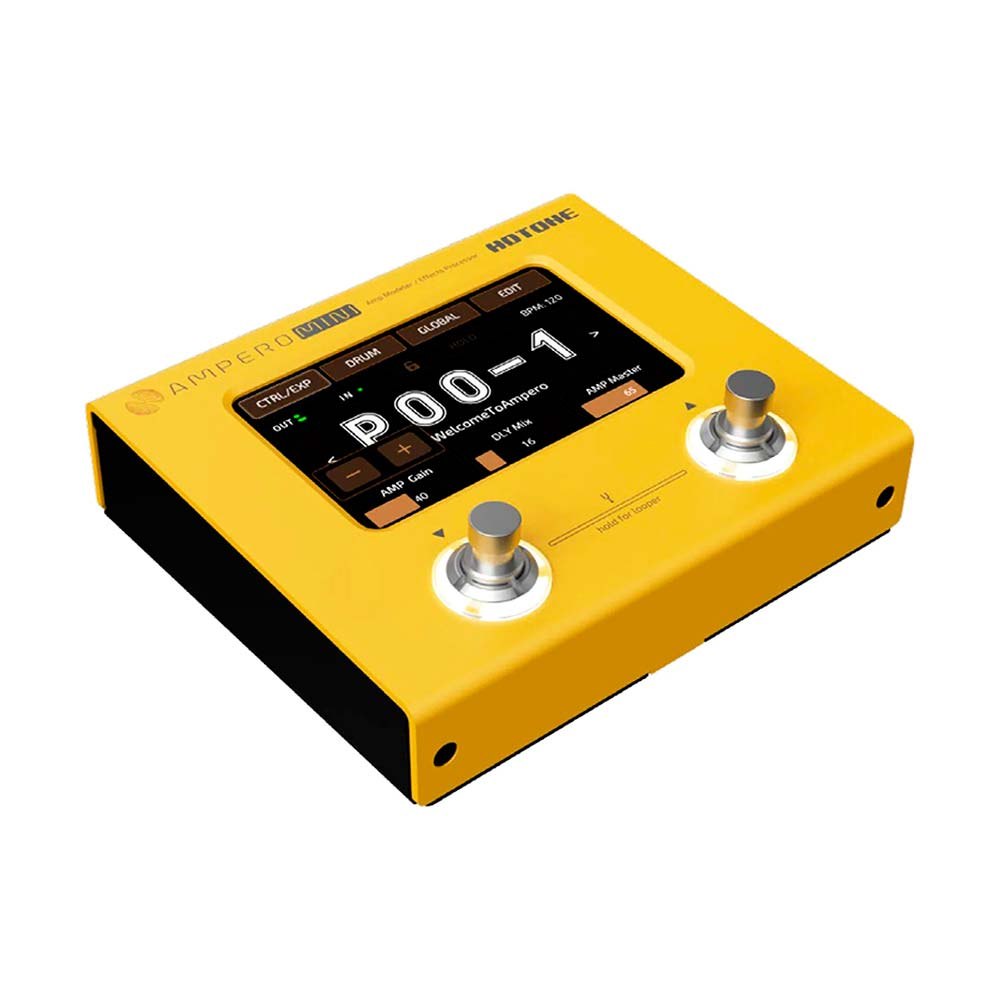 Hotone Ampero Mini MP-50MG Marigold - multiefekt gitarowy i interfejs USB
