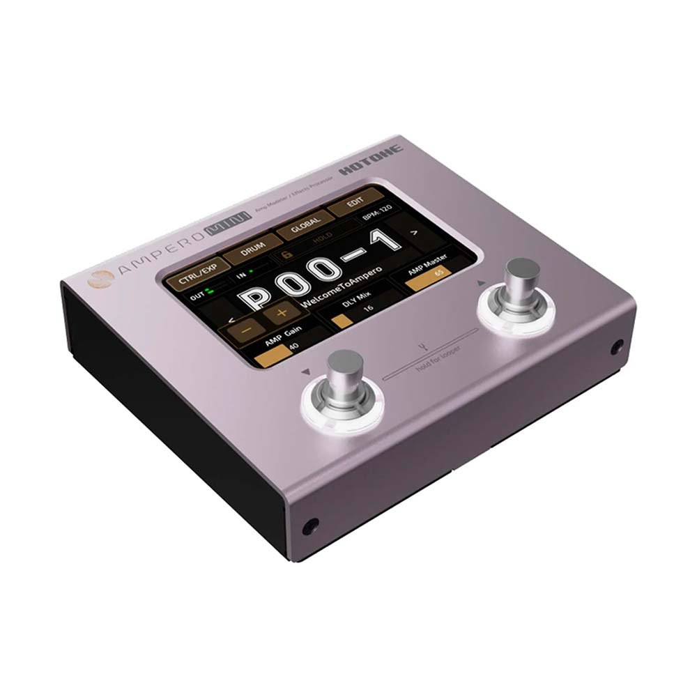 Hotone Ampero Mini MP-50PT Purple Taro - multiefekt gitarowy i interfejs USB