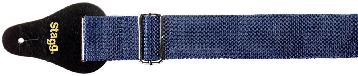 Stagg BJA006BL - niebieski pasek gitarowy, szerokość 2″, długość 135 cm