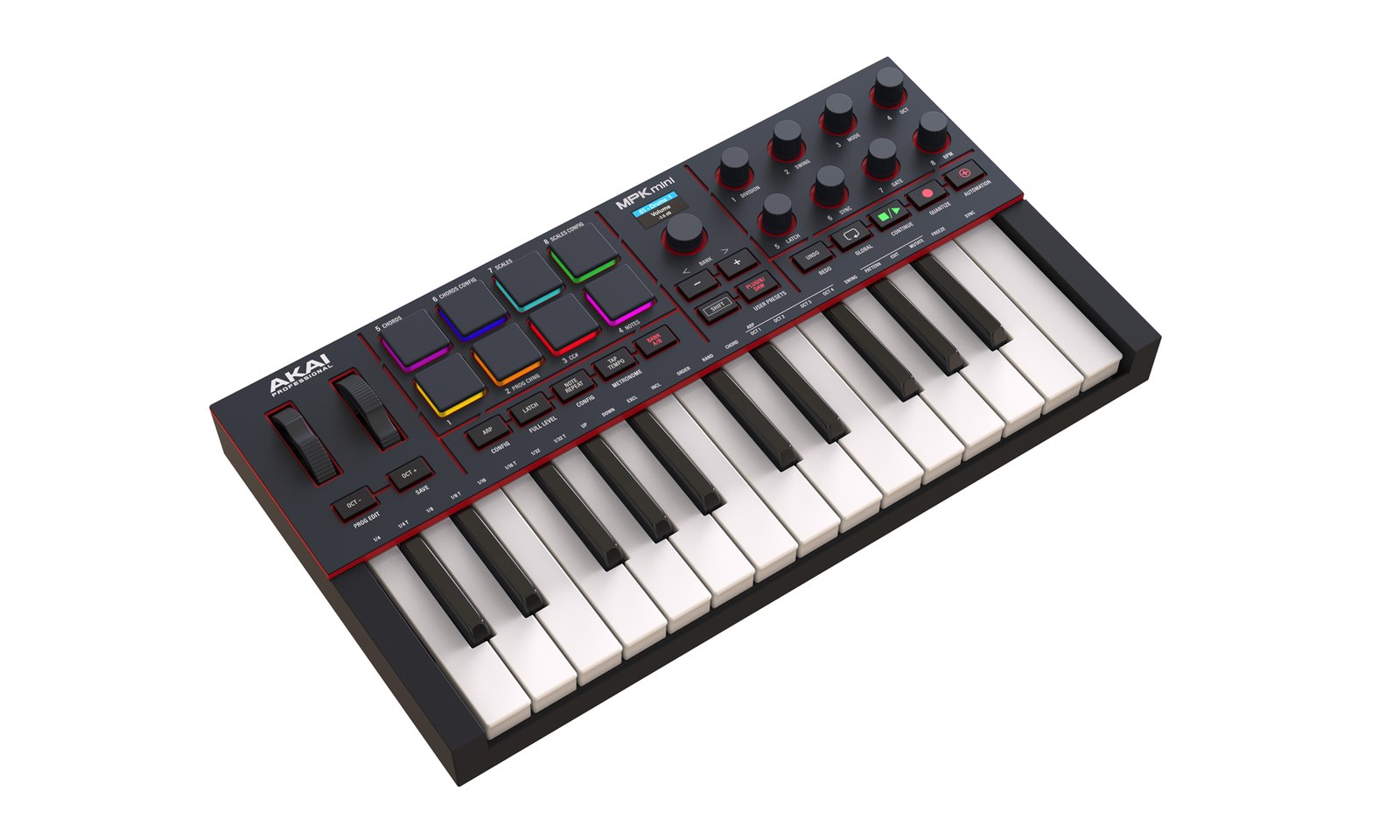 AKAI MPK MINI 4 BLACK - Mini klawiatura sterująca