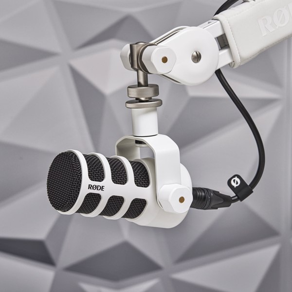 RODE PSA1+ White - Radiowy uchwyt mikrofonowy biały