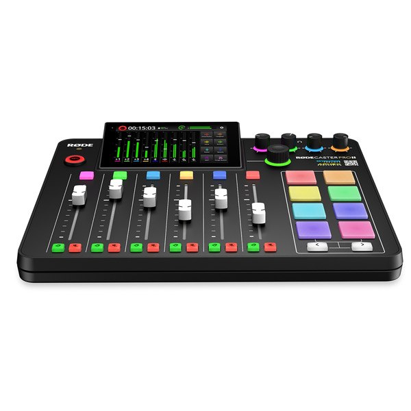 RODECaster Pro II - Studio Produkcji Podcastów czarny