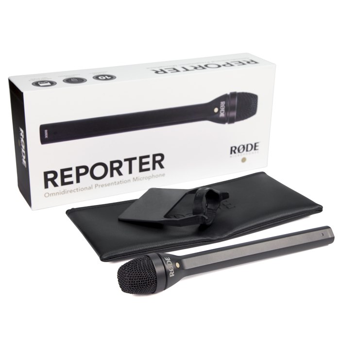 RODE REPORTER - Mikrofon Reporterski z nakładką