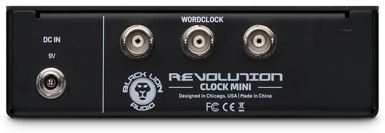 Black Lion Revolution Clock Mini - Zegar