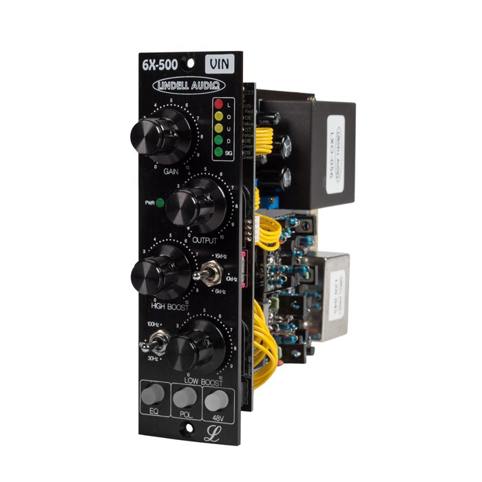 Lindell 6X-500 - Preamp mikrofonowy z EQ