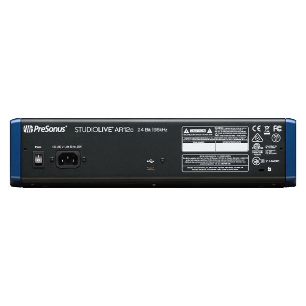 PreSonus StudioLive Mixer AR12c USB