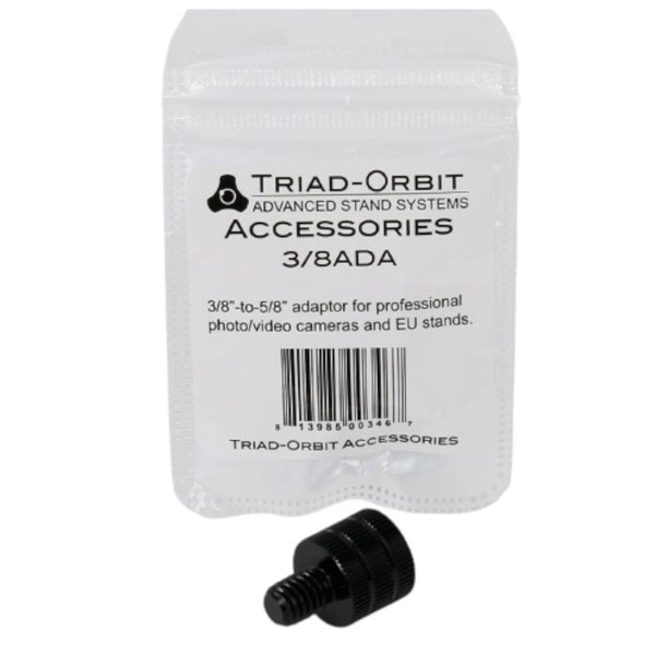 Triad Orbit 3/8ADA - 5/8 Female to 3/8 Male IO-H Adapter
