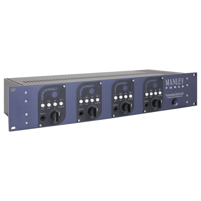Manley FORCE - 4-kanałowy preamp mikrofonowy
