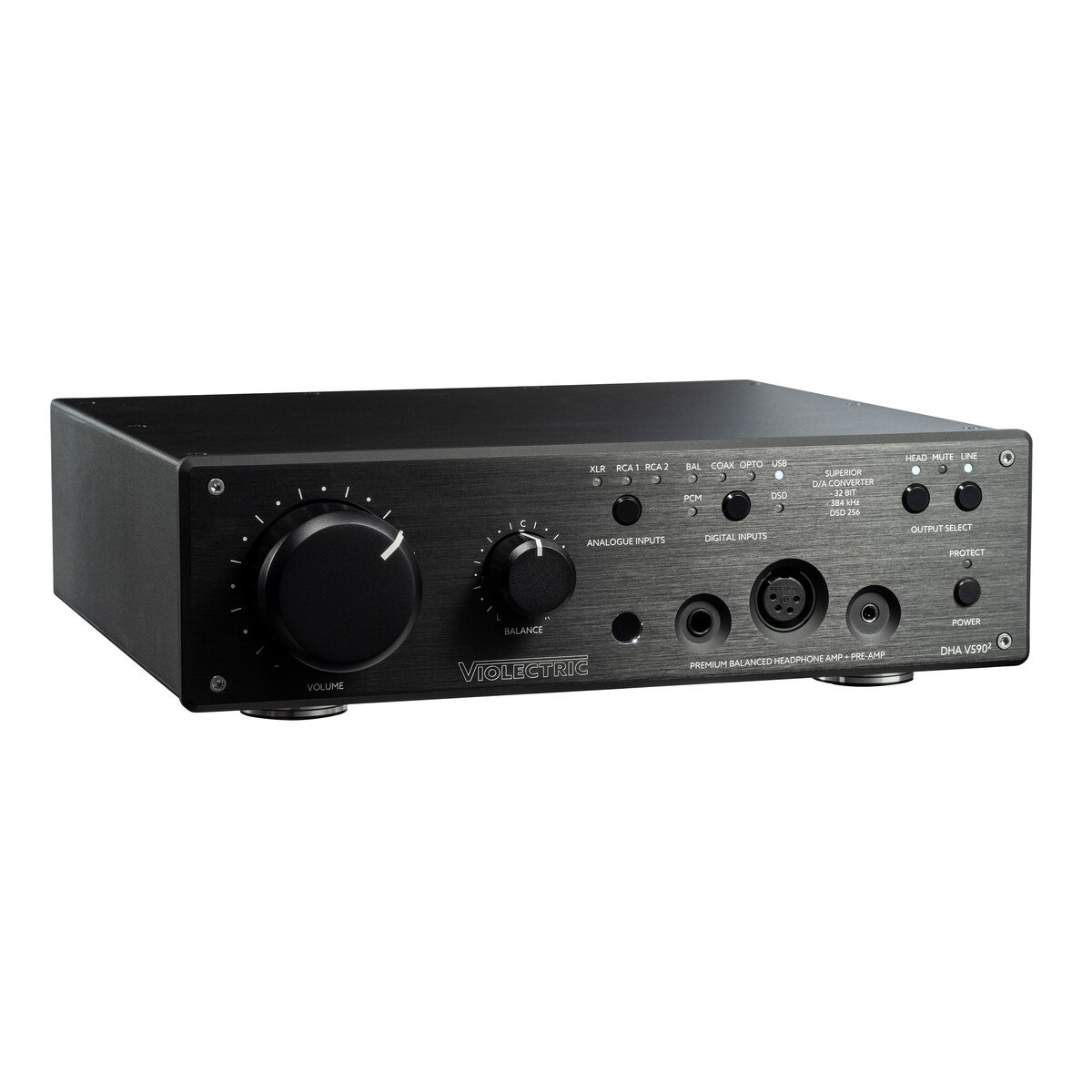 Violectric DHA V590² PRO — widok pod kątem