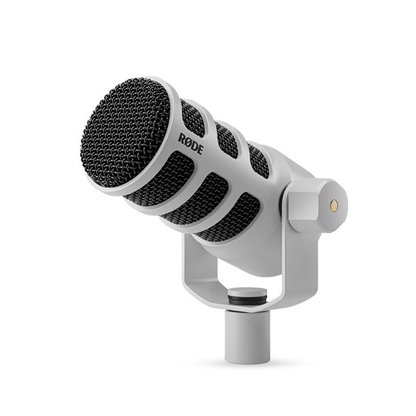 RODE PodMic White - Mikrofon Dynamiczny Podcast biały