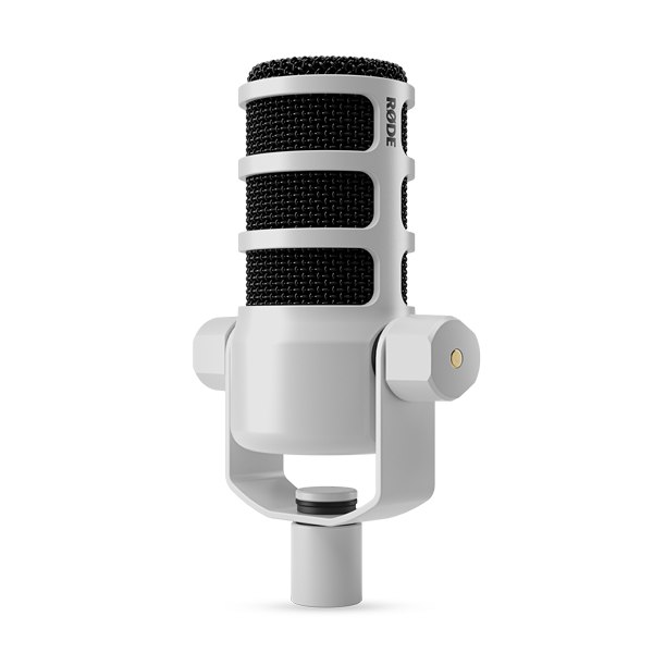 RODE PodMic White - Mikrofon Dynamiczny Podcast biały