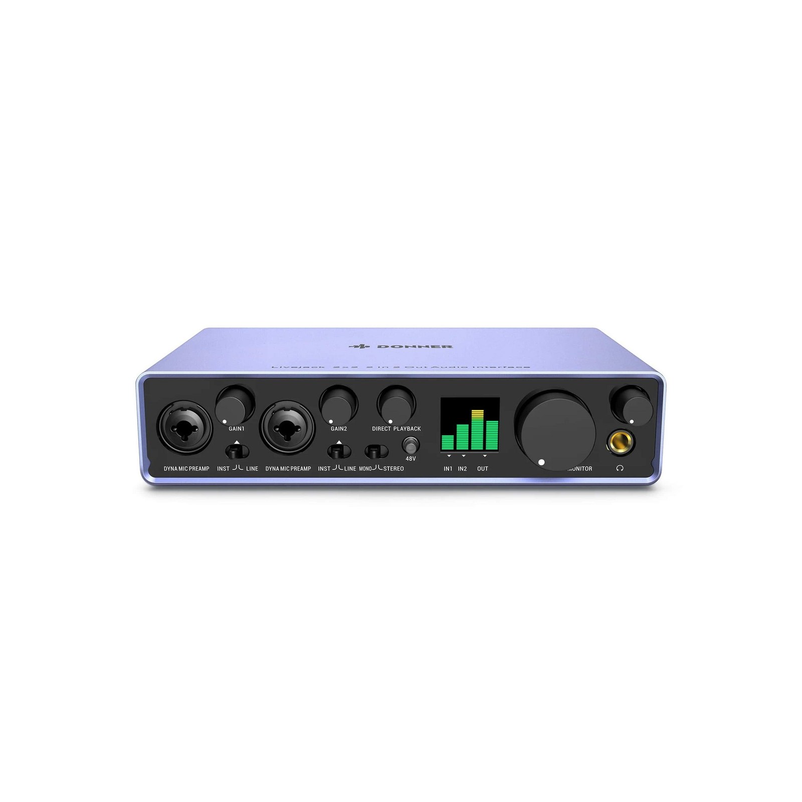 DONNER LIVEJACK 2X2 - Interfejs Audio USB C