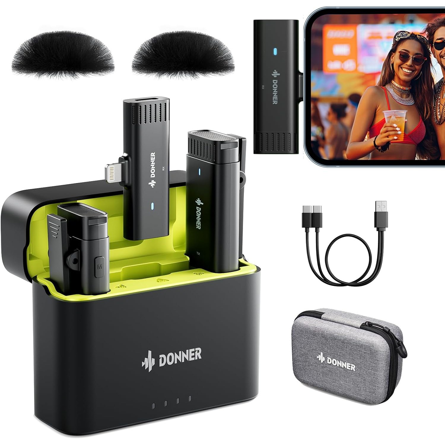 DONNER VPM10 - Mikrofon bezprzewodowy typu Wireless