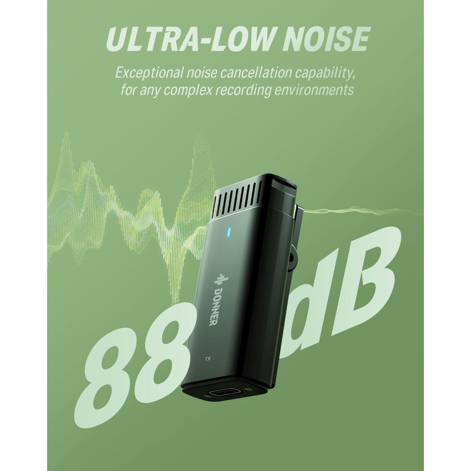 DONNER VPM10 - Mikrofon bezprzewodowy typu Wireless