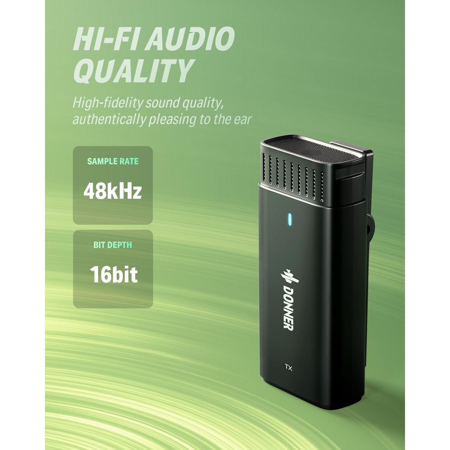 DONNER VPM10 - Mikrofon bezprzewodowy typu Wireless