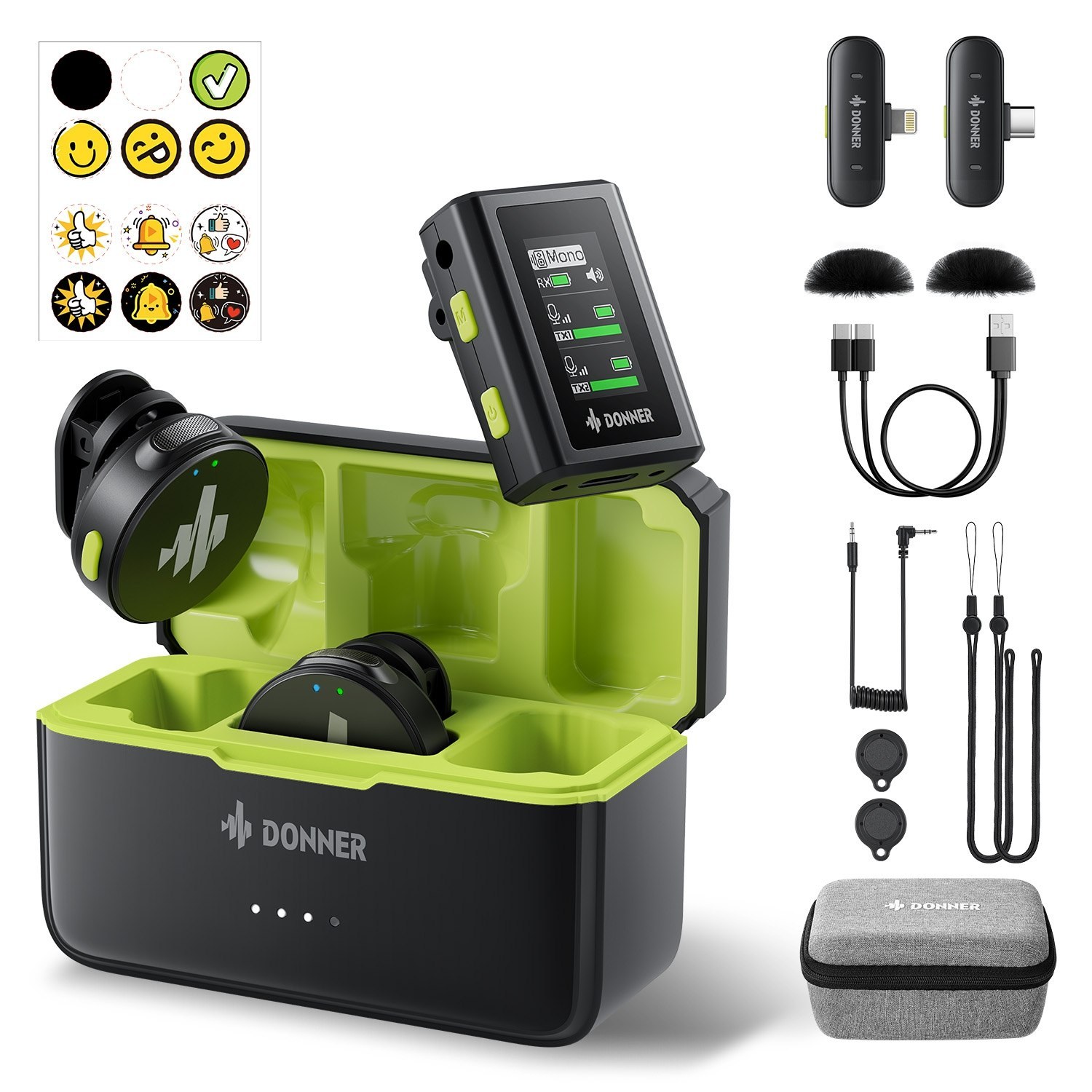 DONNER VPM-20 - Mikrofon bezprzewodowy typu Wireless