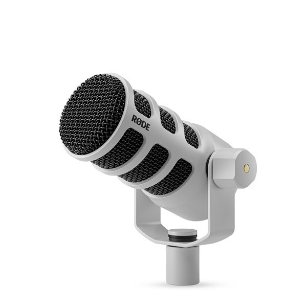 RODE PodMic USB White - Mikrofon Dynamiczny Podcast biały