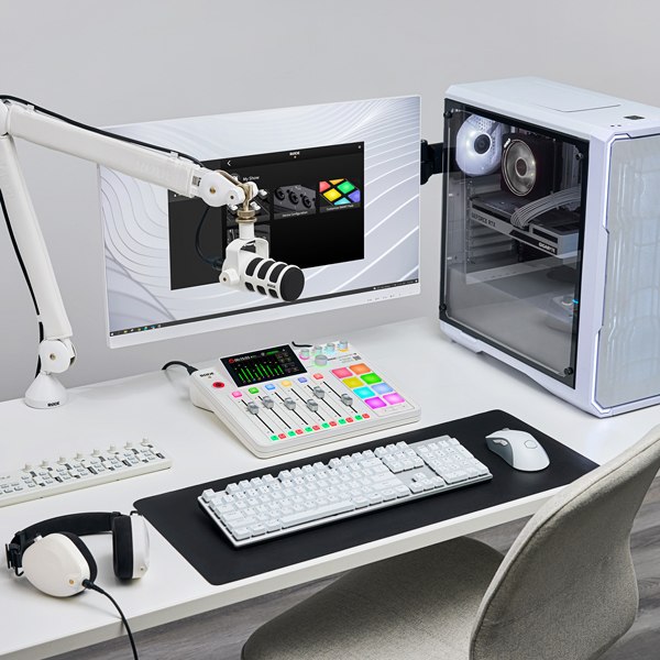 RODECaster Pro II White - Studio Produkcji Podcastów biały