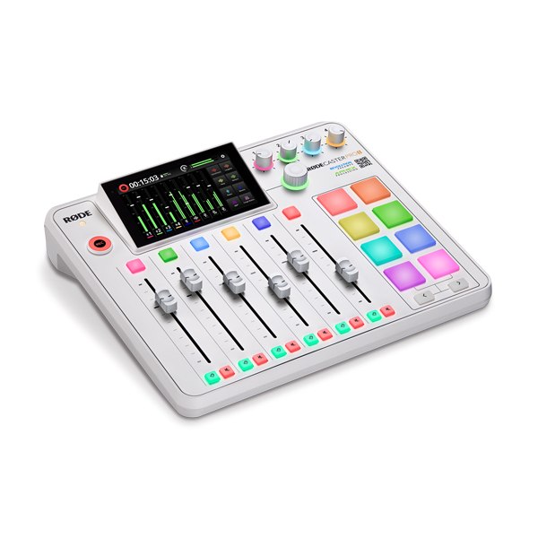 RODECaster Pro II White - Studio Produkcji Podcastów biały
