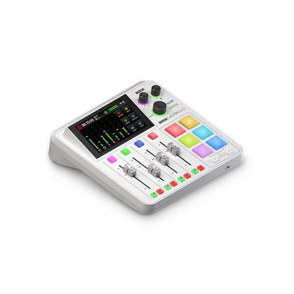 RODECaster Duo White - Studio Produkcji Podcastów biały