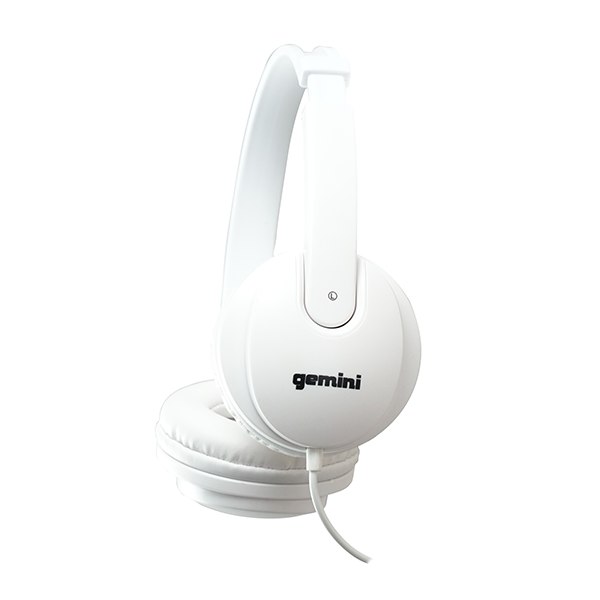 GEMINI DJX-200 WHT – Słuchawki DJ