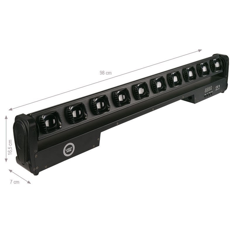LIGHT4ME SWEEPER BAR 10x15 RGBW ruchoma belka oświetleniowa listwa LED
