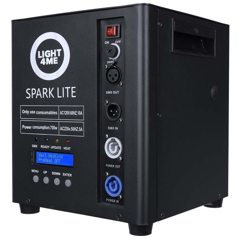 LIGHT4ME SPARK LITE wyrzutnia iskier zimnych ogni