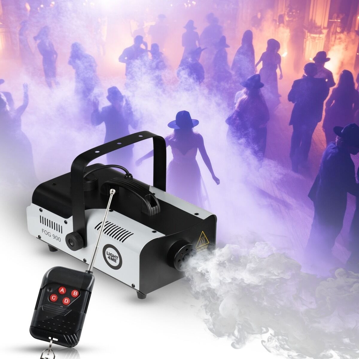 LIGHT4ME FOG 900 wytwornica dymu mgły pilot