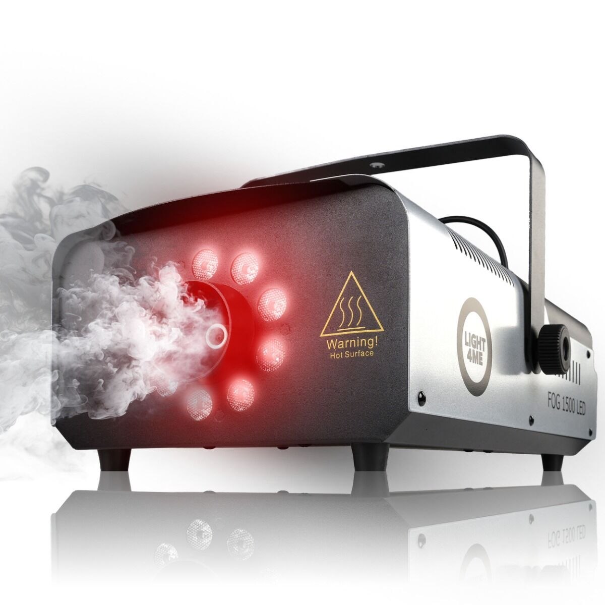 LIGHT4ME FOG 1500 LED wytwornica dymu mgły pilot