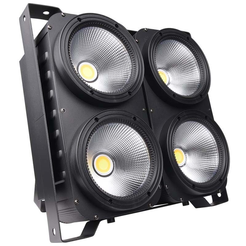 LIGHT4ME BLINDER LED 4x100W oświetlacz doświetlacz zimna biel / ciepła biel oświetlenie sceniczne